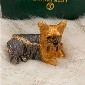 Yorkshire Terrier trinket box